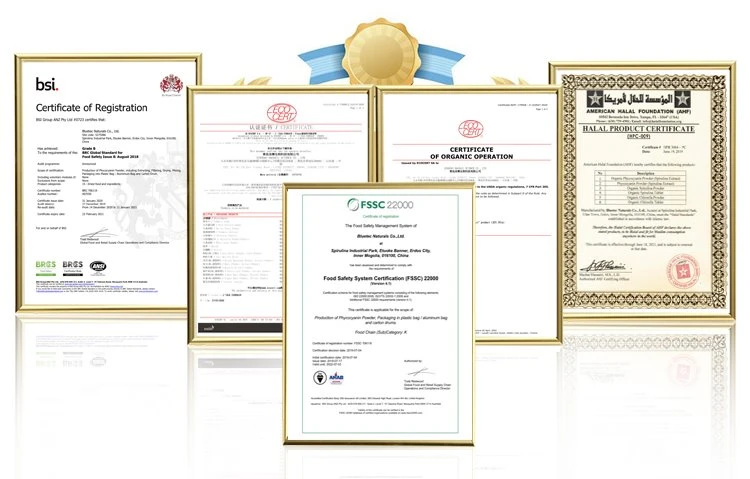 Pure l glutathione reduced certification
